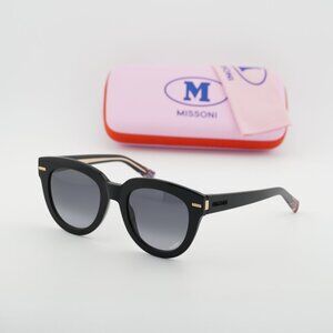 Missoni MIS 0068/S 0807 9O Cat Eye Sunglasses - Black/Grey